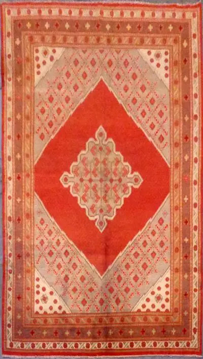 East-Turkestan Samarkund Hand-Knotted Natural Wool Rug 12'0'' X 9'0'' Pan0157420